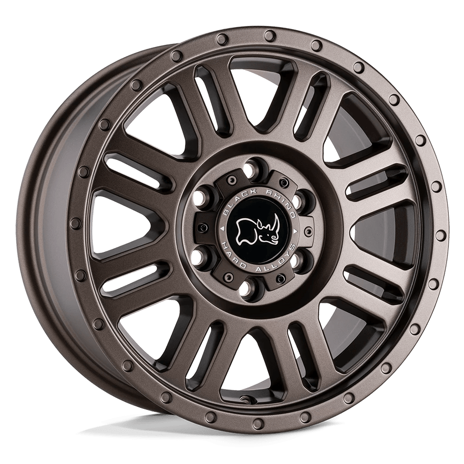 Black Rhino YELLOWSTONE 17x8 ET45 5x130 78.10mm MATTE BRONZE (Load Rated 1497kg)