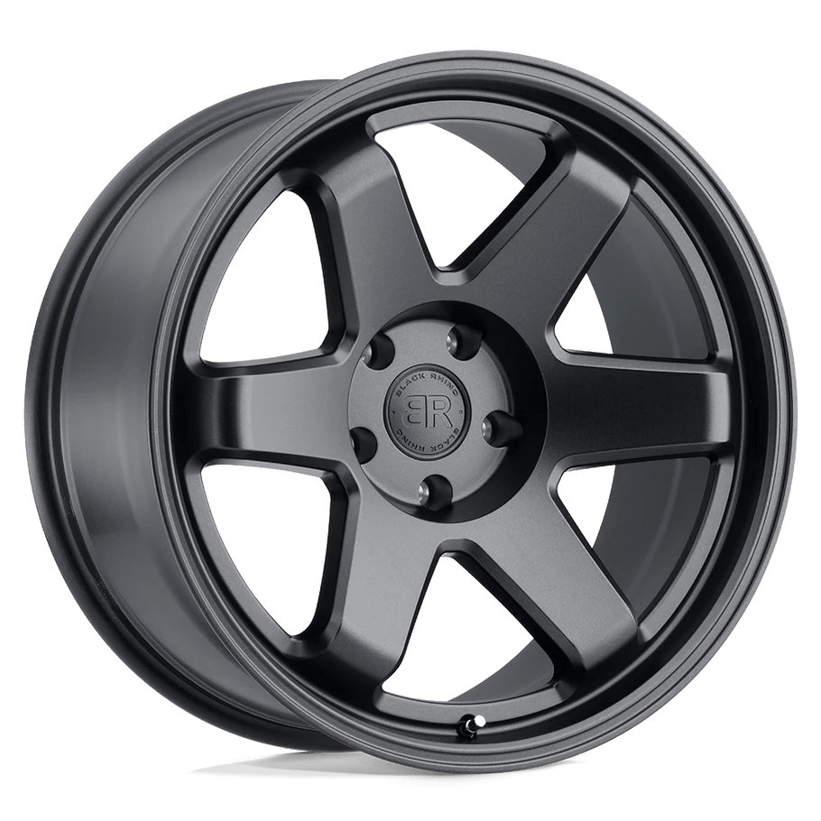 Black Rhino ROKU 18x9.5 ET-18 6x139.7 112.10mm GUN BLACK (Load Rated 1111kg)