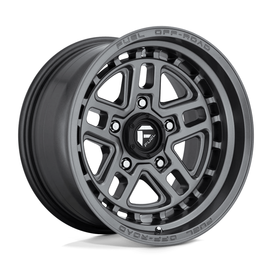 Fuel D668 NITRO 17x9 ET-12 5x127 71.50mm MATTE GUN METAL (Load Rated 1134kg)