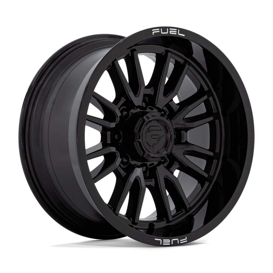 Fuel D760 CLASH 20x10 ET-18 8x170 125.10mm GLOSS BLACK (Load Rated 1678kg)