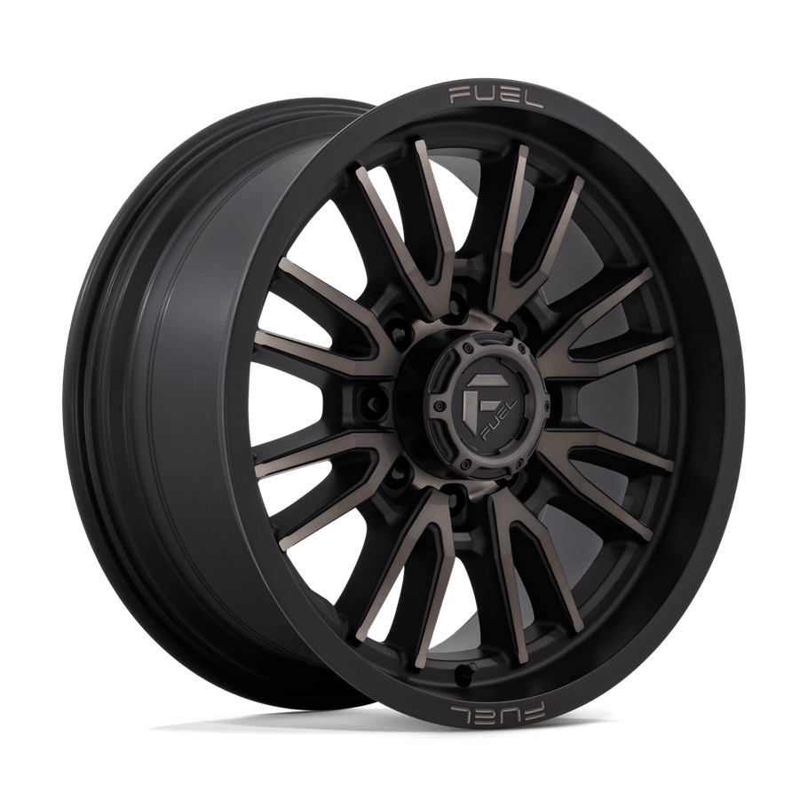 Fuel D762 CLASH 20x9 ET20 8x180 124.20mm MATTE BLACK DOUBLE DARK TINT (Load Rated 1678kg)