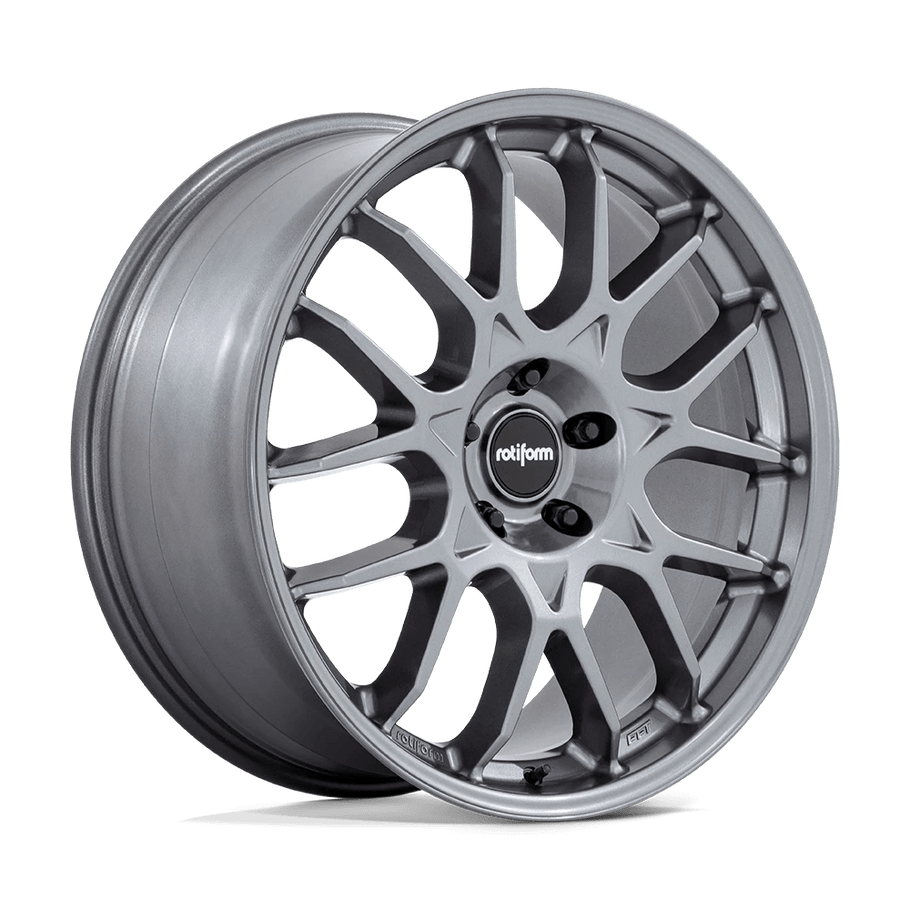 Rotiform R196 ZWS 22x10 ET25 5x112 66.56mm GLOSS ANTHRACITE (Load Rated 998kg)