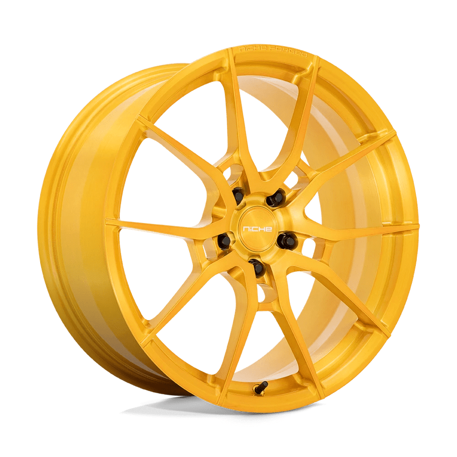 Niche T112 KANAN 20x9 ET25 5x112 66.56mm BRUSHED CANDY GOLD (Load Rated 726kg)