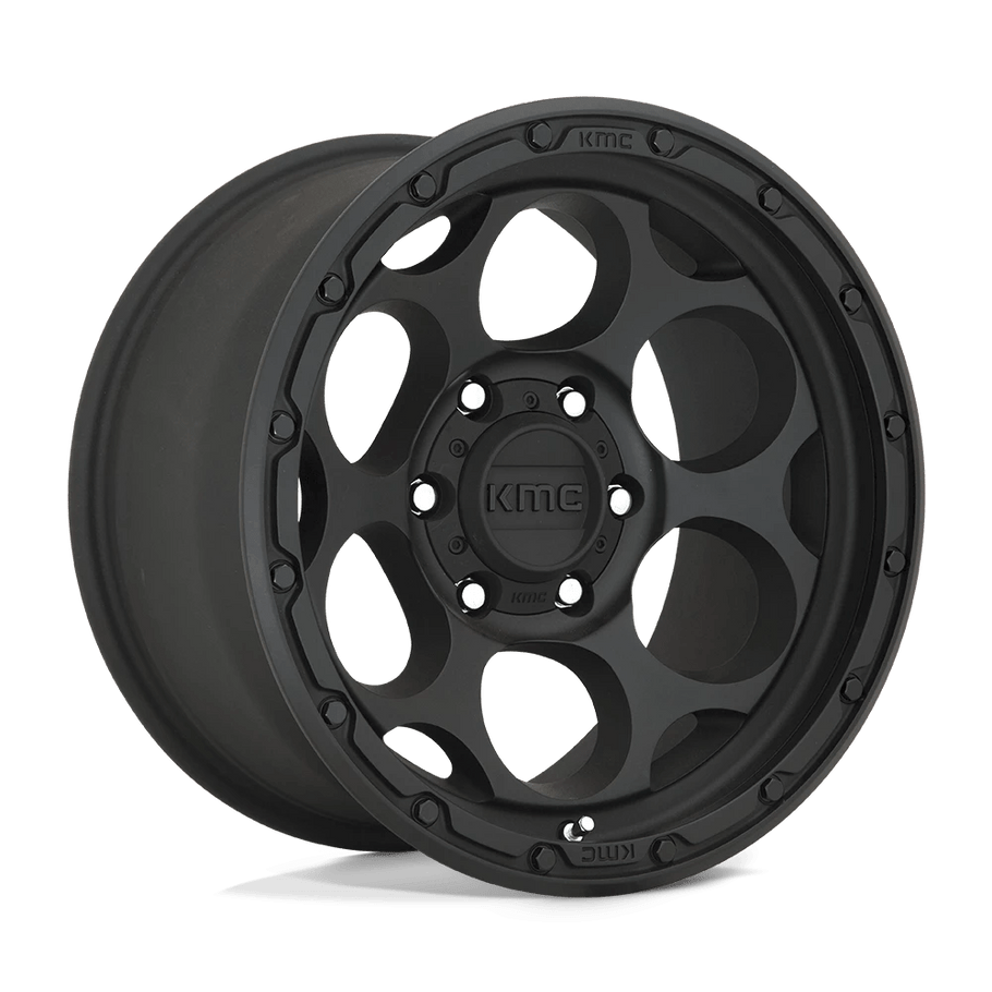 KMC KM541 DIRTY HARRY 17x8.5 ET0 5x127 71.50mm TEXTURED BLACK (Load Rated 1134kg)