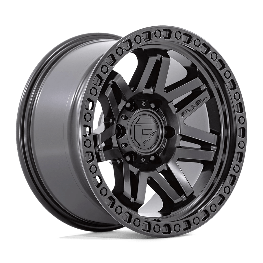 Fuel D810 SYNDICATE 17x9 ET-12 5x127 71.50mm BLACKOUT (Load Rated 1134kg)