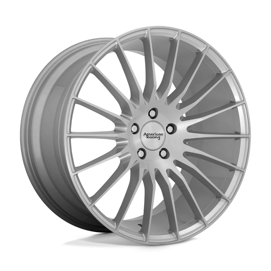 American Racing AR934 FASTLANE 20x8.5 ET35 5x114.3 72.56mm BRUSHED SILVER (Load Rated 635kg)