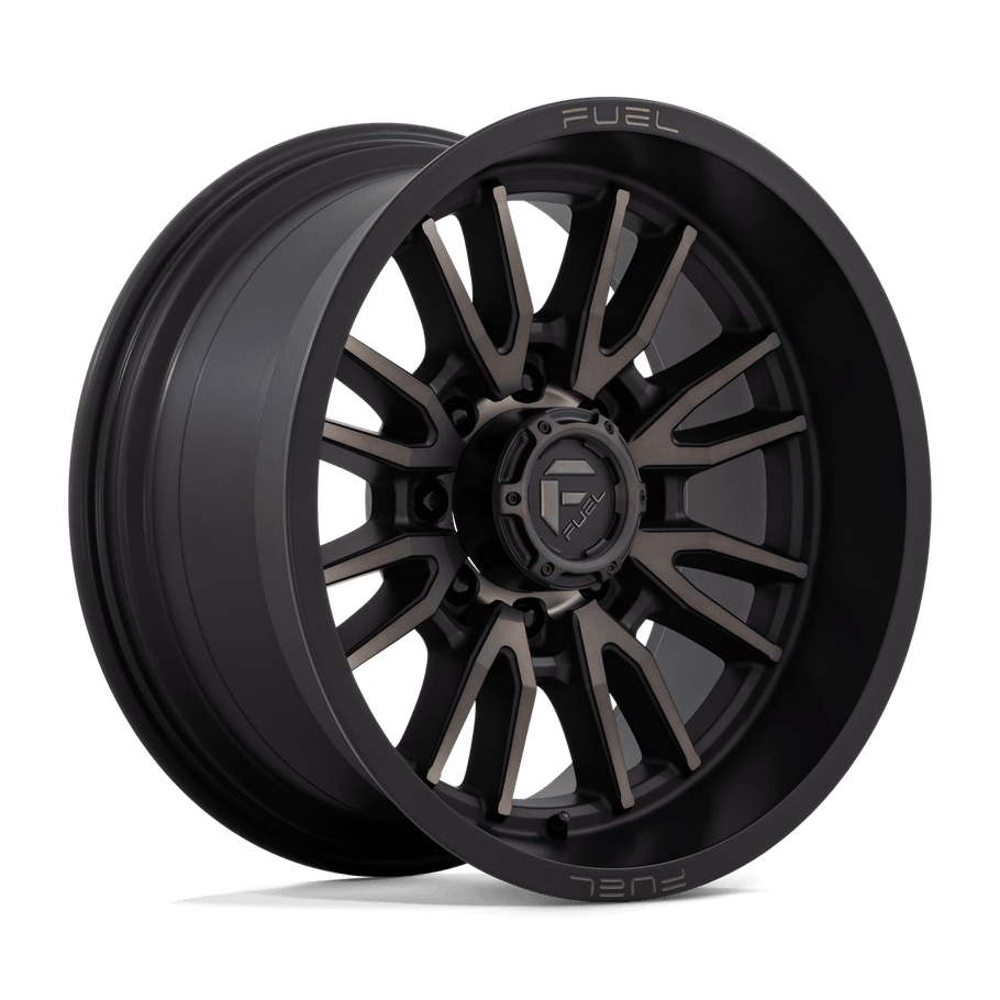 Fuel D762 CLASH 20x10 ET-18 8x180 124.20mm MATTE BLACK DOUBLE DARK TINT (Load Rated 1678kg)