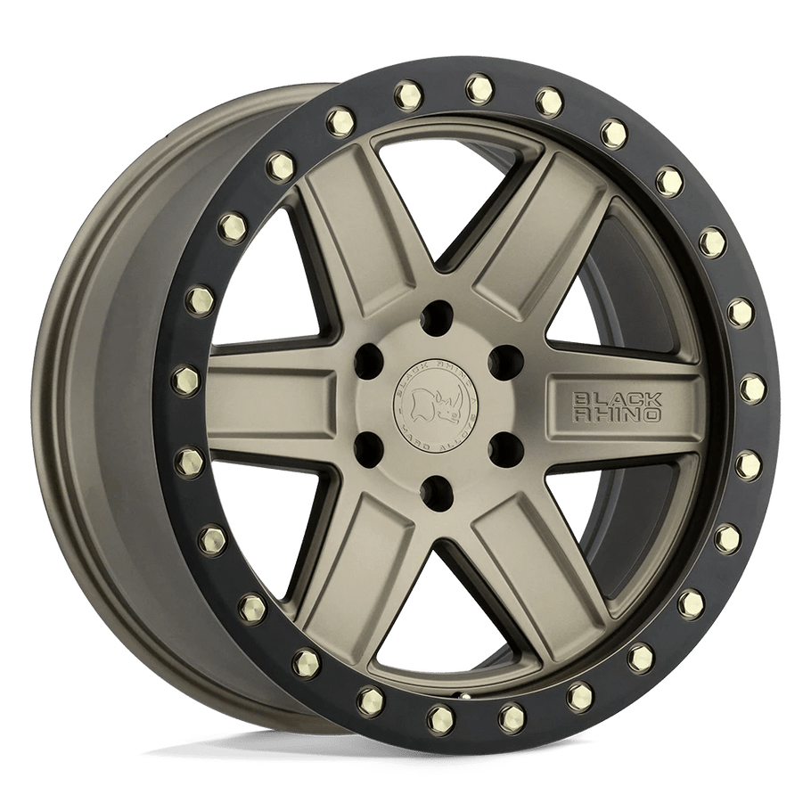 Black Rhino ATTICA 20x9.5 ET12 6x135 87.10mm MATTE BRONZE W/ BLACK RING (Load Rated 1111kg)