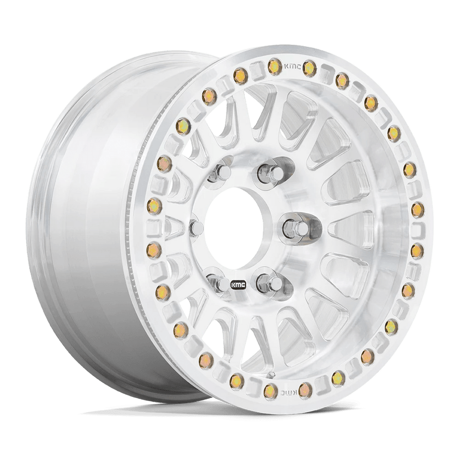 KMC KM445 IMPACT FORGED BEADLOCK 17x9 ET-12 5x139.7 108.00mm RAW MACHINED (Load Rated 1134kg)