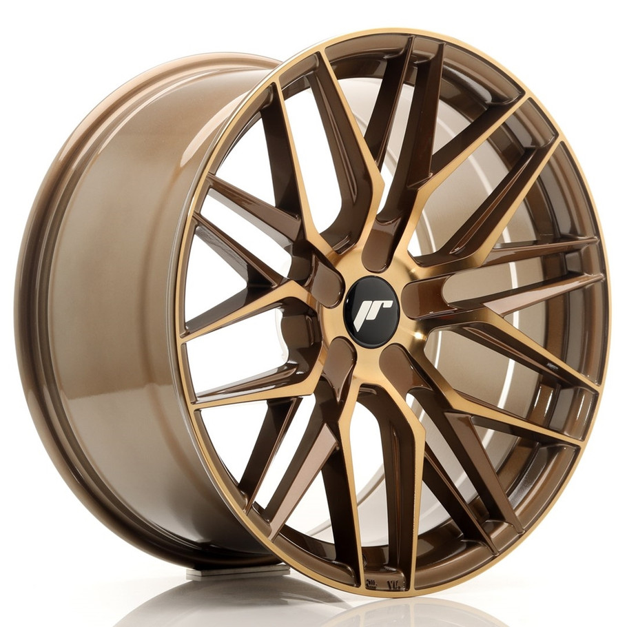 JR Wheels JR28 19x9.5 ET20-40 5H CUSTOM PCD Platinum Bronze