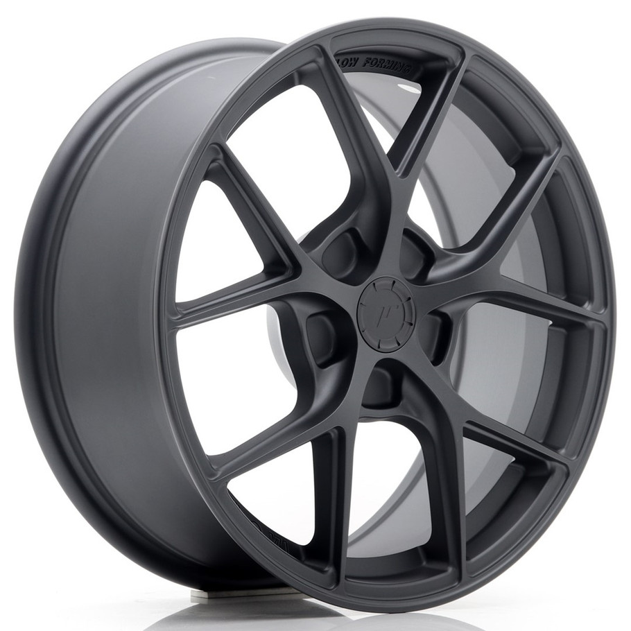 JR Wheels SL01 17x7 ET20-40 5H CUSTOM PCD Matt Gun Metal