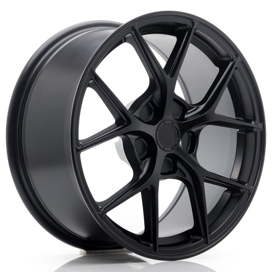 JR Wheels SL01 17x8 ET20-45 5H CUSTOM PCD Matt Black