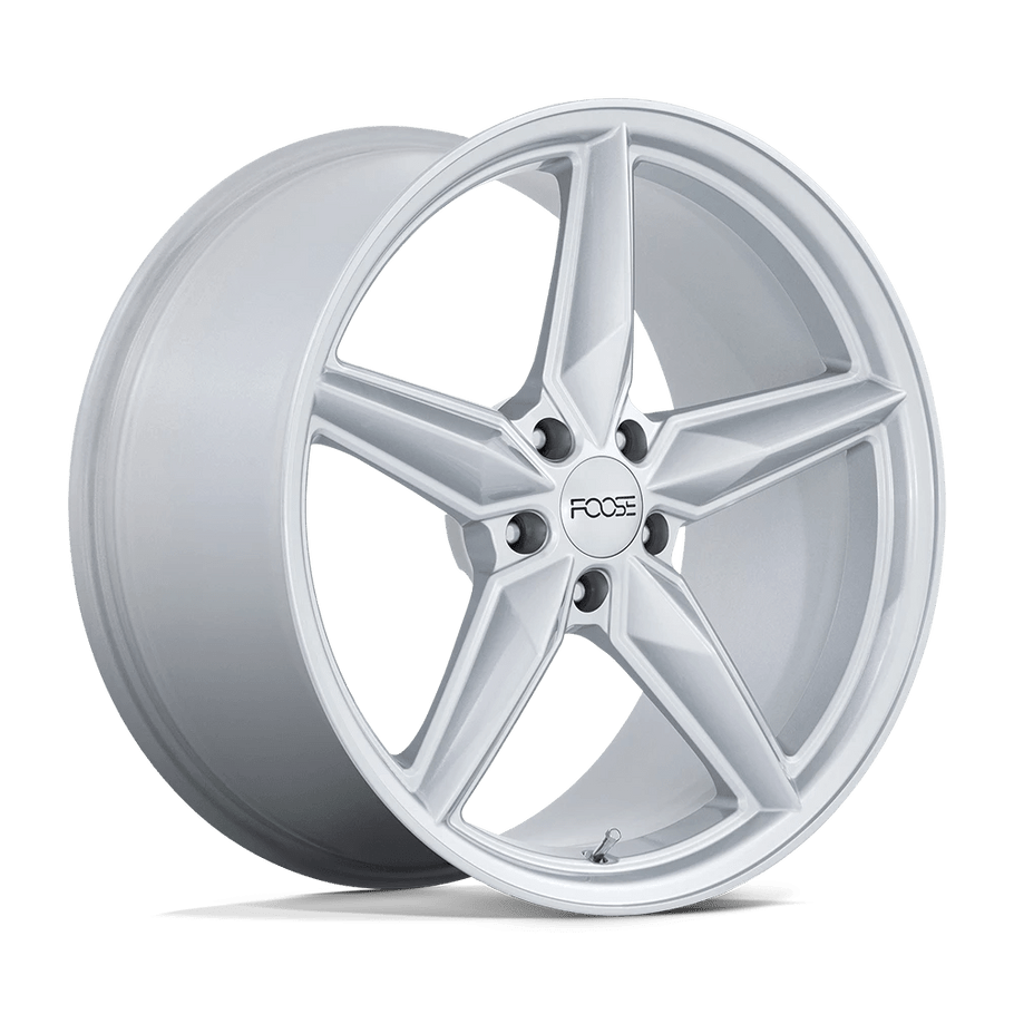 Foose F174 CF8 20x10 ET35 5x114.3 70.70mm GLOSS SILVER (Load Rated 726kg)