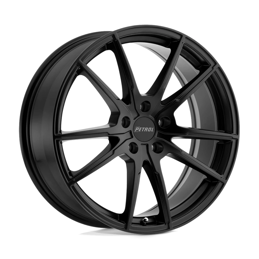 Petrol P0A 17x8 ET40 5x114.3 76.10mm MATTE BLACK (Load Rated 771kg)