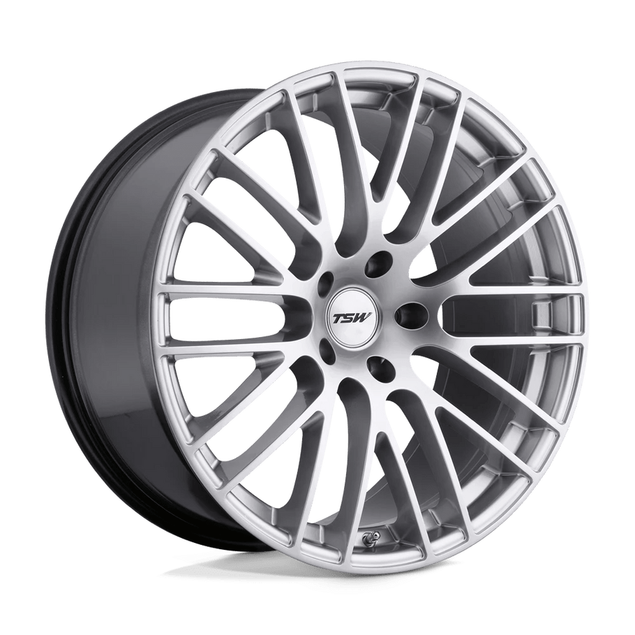 TSW MAX 18x8.5 ET15 5x120 76.10mm HYPER SILVER (Load Rated 898kg)