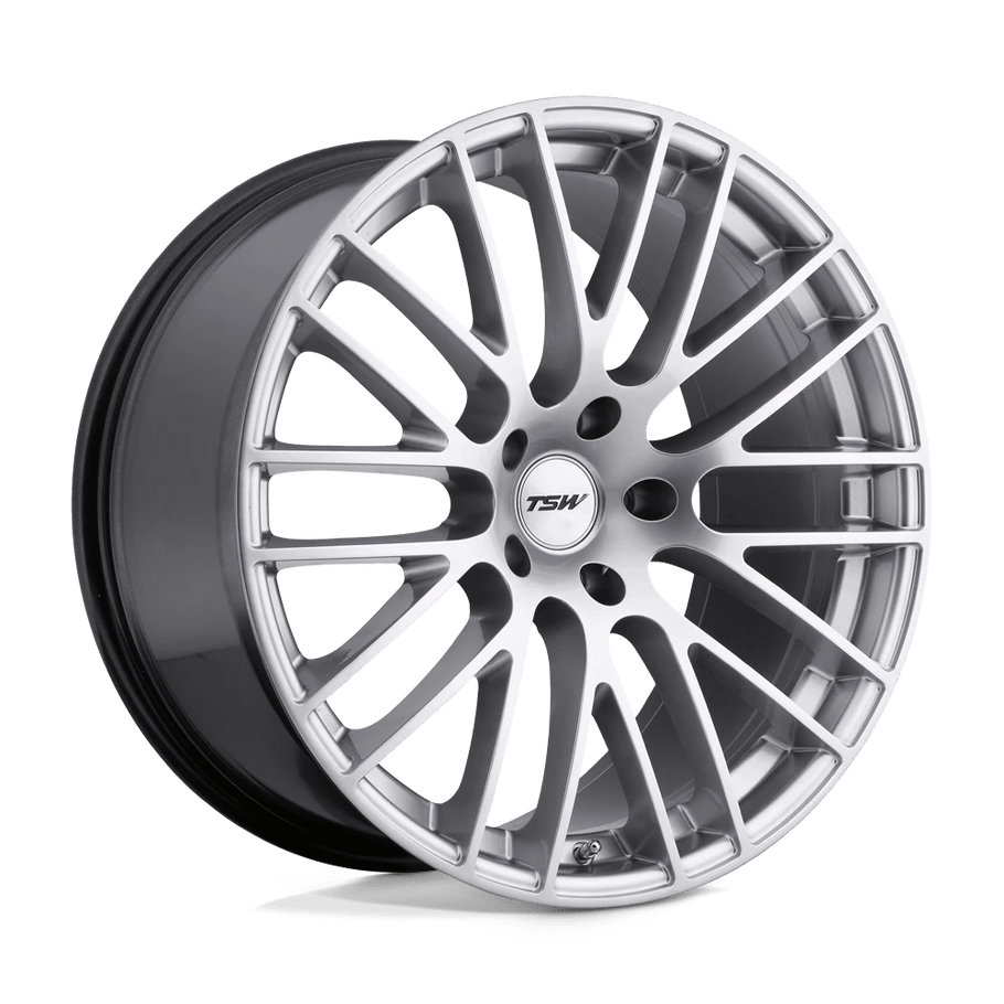TSW MAX 18x9.5 ET53 5x112 72.10mm HYPER SILVER (Load Rated 898kg)