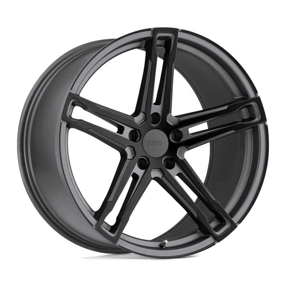 TSW MECHANICA 19x10.5 ET27 5x120 76.10mm MATTE GUNMETAL W/ MATTE BLACK FACE (Load Rated 748kg)