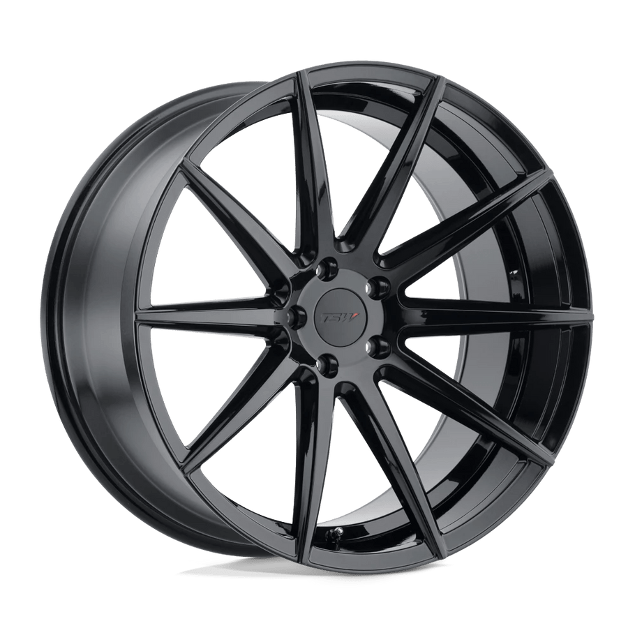 TSW CLYPSE 19x8.5 ET32 5x112 66.56mm GLOSS BLACK (Load Rated 907kg)