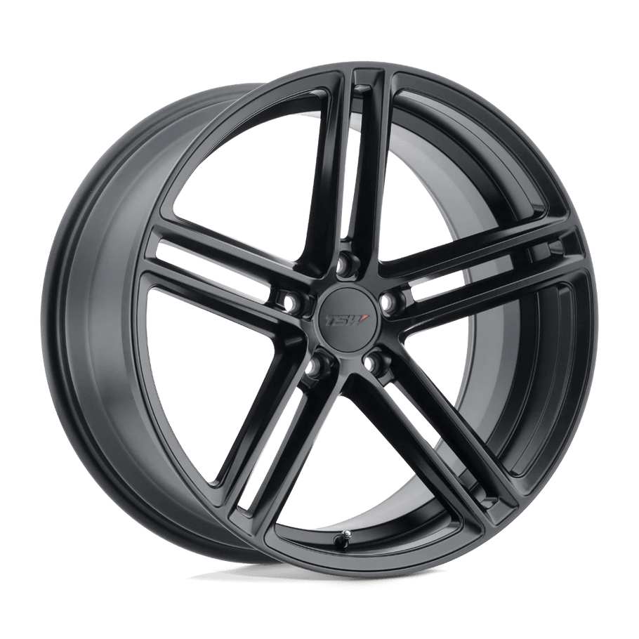 TSW CHAPELLE 19x9.5 ET35 5x112 66.56mm MATTE BLACK (Load Rated 907kg)