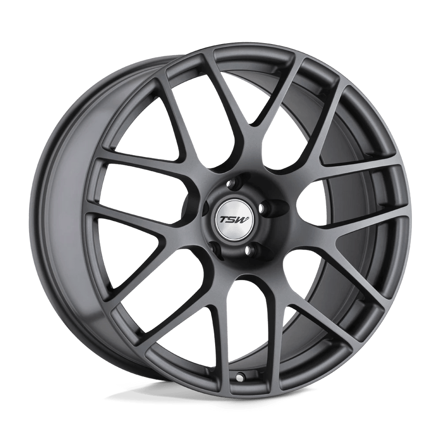 TSW NURBURGRING 19x9.5 ET41 5x120 76.10mm MATTE GUNMETAL (Load Rated 748kg)