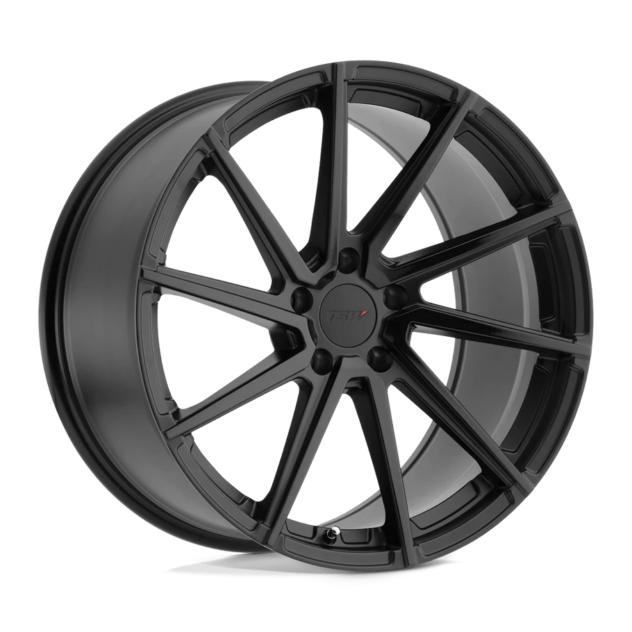 TSW WATKINS 20x10.5 ET25 5x114.3 76.10mm DOUBLE BLACK - MATTE BLACK W/ GLOSS BLACK FACE (Load Rated 782kg)