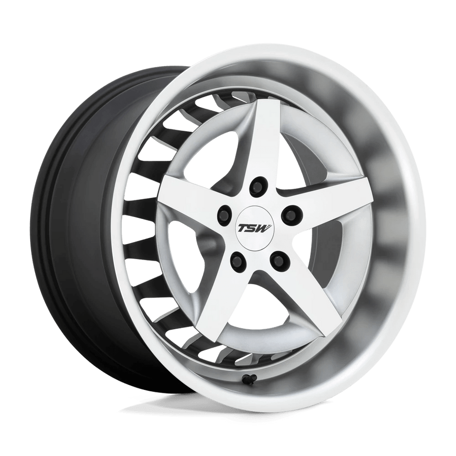 TSW DEGNER 20x9 ET40 5x112 66.56mm MATTE TITANIUM W/ MACHINED FACE (Load Rated 748kg)