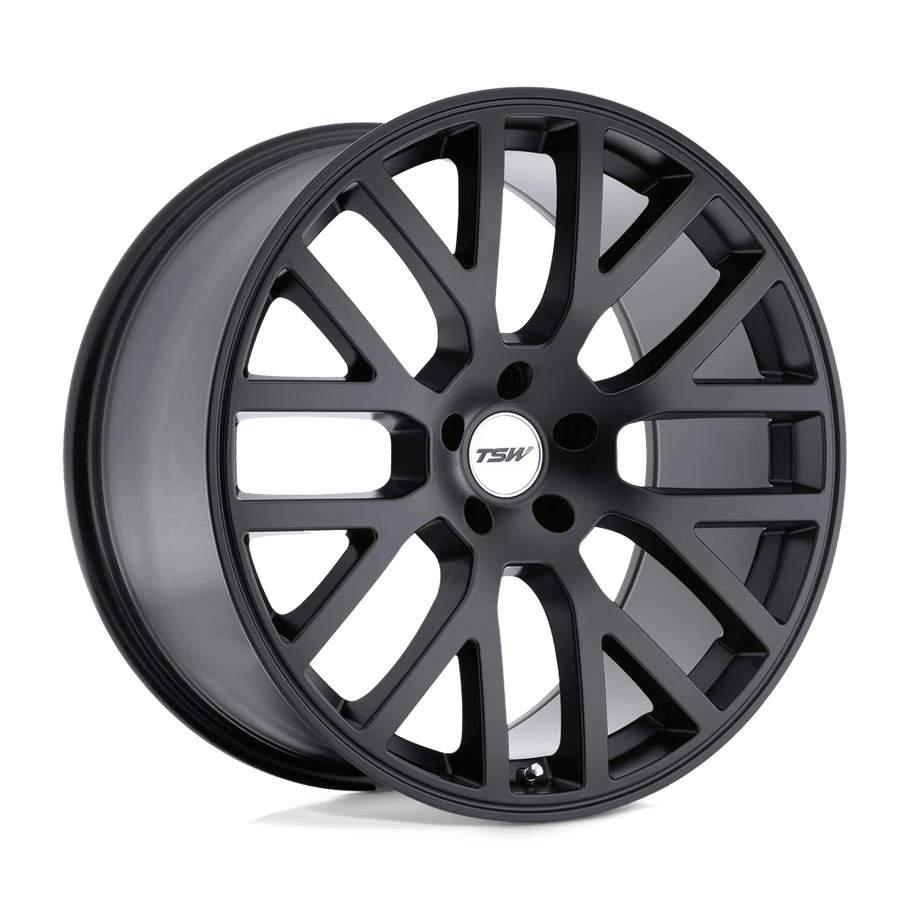 TSW DONINGTON 22x10.5 ET35 5x120 76.10mm MATTE BLACK (Load Rated 1043kg)