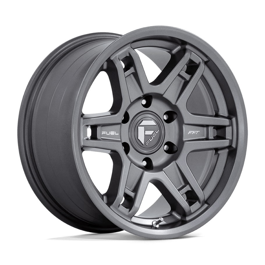 Fuel D838 SLAYER 18x8.5 ET1 5x127 71.50mm MATTE GUNMETAL (Load Rated 1134kg)