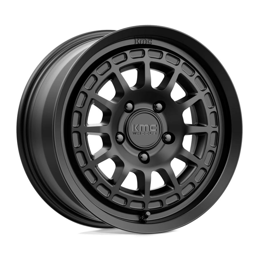 KMC KM719 CANYON 17x8 ET35 5x127 71.50mm SATIN BLACK (Load Rated 1134kg)
