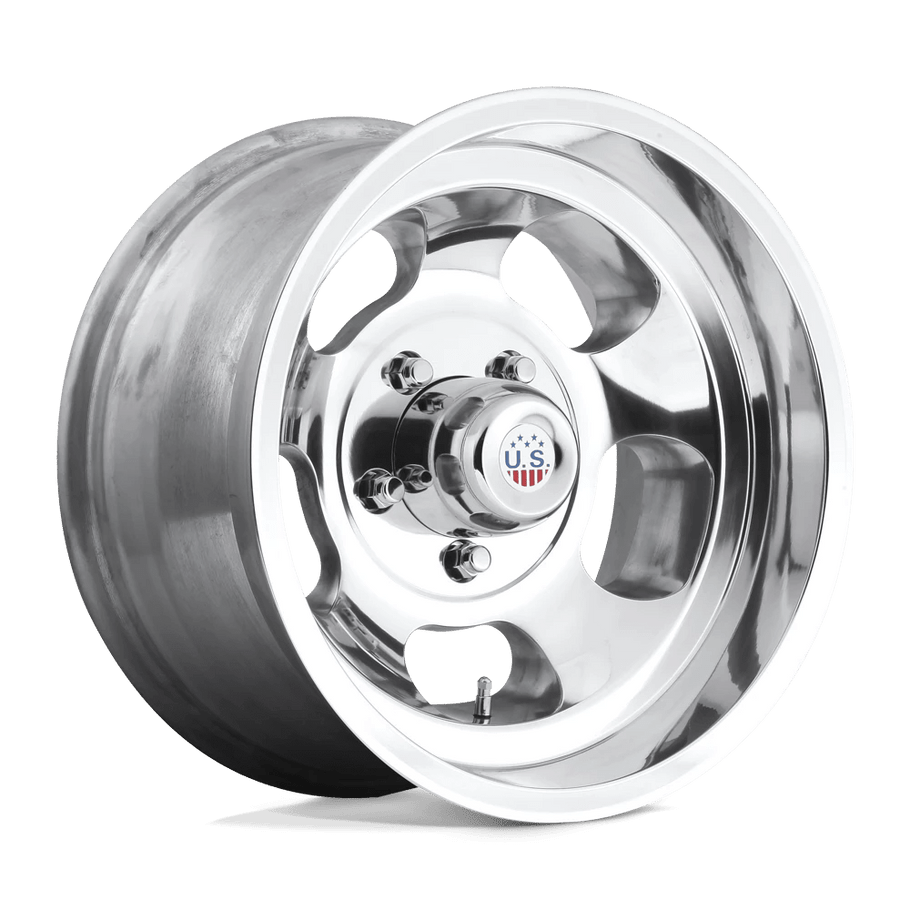 US MAGS U101 INDY 15x9 ET-12 6x139.7 108.00mm HIGH LUSTER POLISHED (Load Rated 726kg)