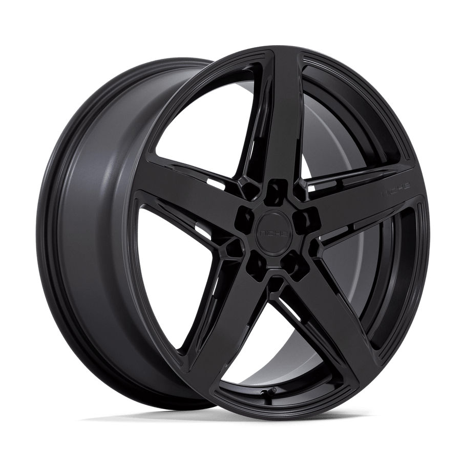 Niche M269 TERAMO 20x9 ET25 5x112 66.56mm MATTE BLACK (Load Rated 816kg)