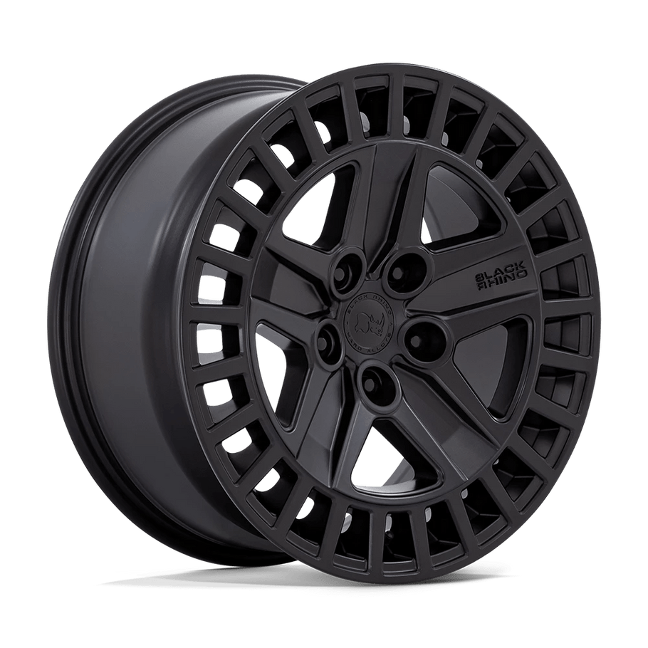 Black Rhino ALSTON 18x8.5 ET25 5x120 74.10mm MATTE BLACK (Load Rated 1043kg)