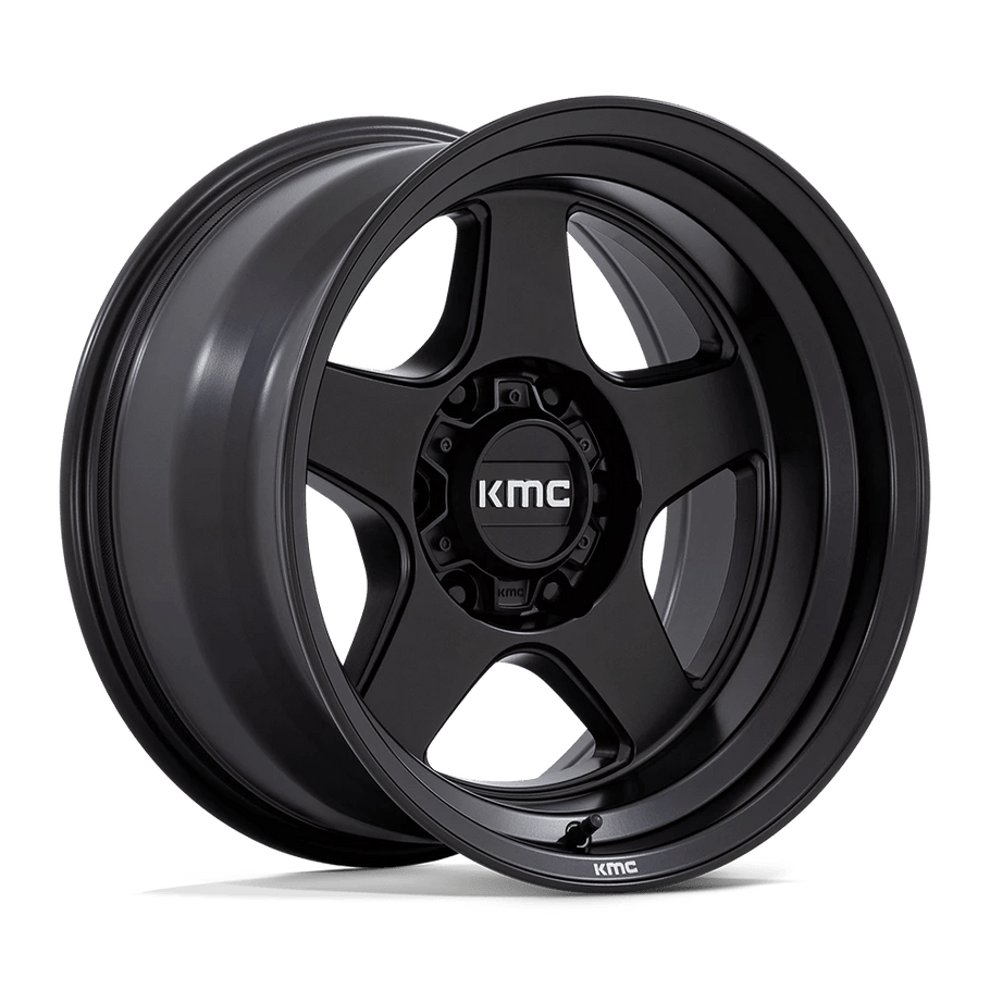 KMC KM728 LOBO 17x8.5 ET18 6x135 87.10mm MATTE BLACK (Load Rated 1134kg)