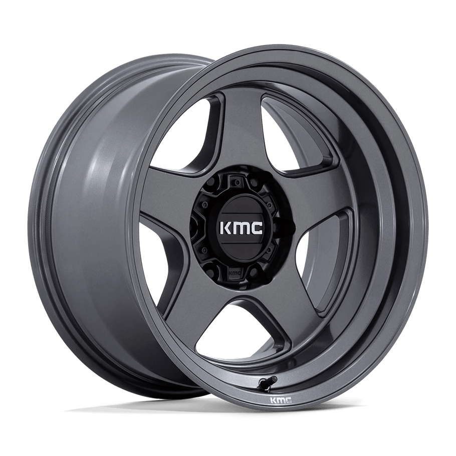 KMC KM728 LOBO 17x9 ET-38 5x127 71.50mm MATTE ANTHRACITE (Load Rated 1134kg)