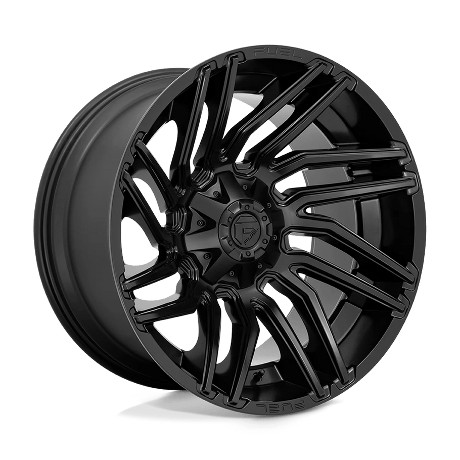 Fuel D775 TYPHOON 22x12 ET-44 5x139.7/150 110.10mm MATTE BLACK (Load Rated 1134kg)