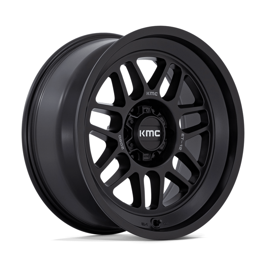 KMC KM725 TERRA 20x9 ET0 6x135 87.10mm SATIN BLACK (Load Rated 1134kg)