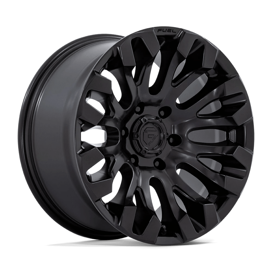 Fuel D831 QUAKE 18x9 ET1 6x135 87.10mm BLACKOUT (Load Rated 1134kg)