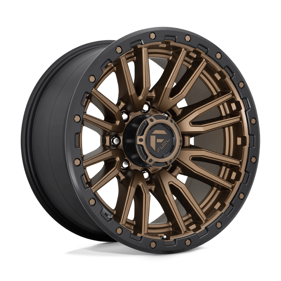 Fuel D681 REBEL 20x10 ET-18 8x165 125.10mm MATTE BRONZE BLACK BEAD RING (Load Rated 1678kg)