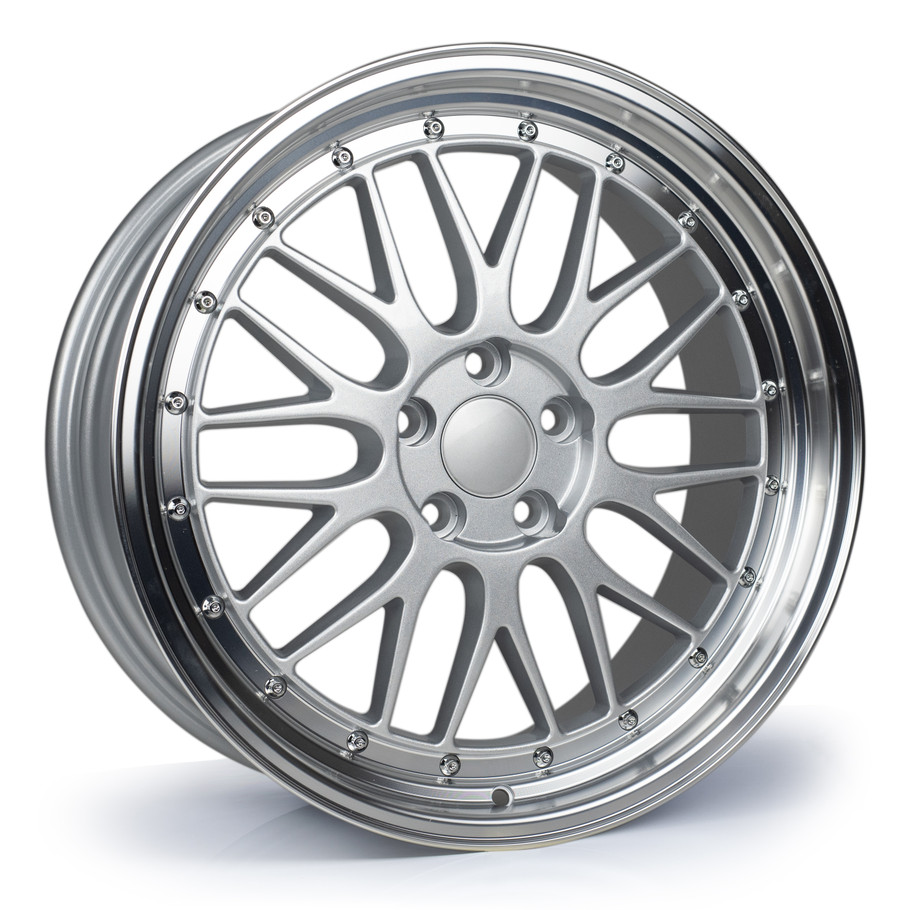 03M LM 19x8.5 ET20 5x120 Silver Polished Lip 74.1mm (Load Rated: 690kg) www.srbpower.com