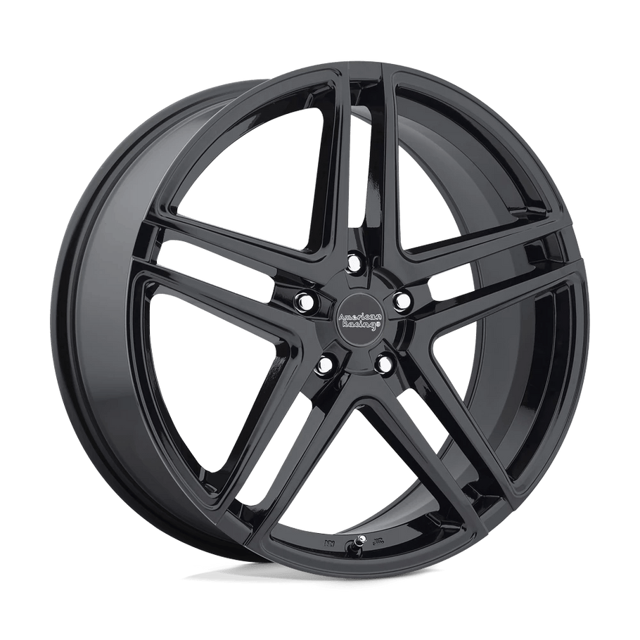American Racing AR907 16x7 ET40 5x115 72.56mm GLOSS BLACK (Load Rated 581kg)