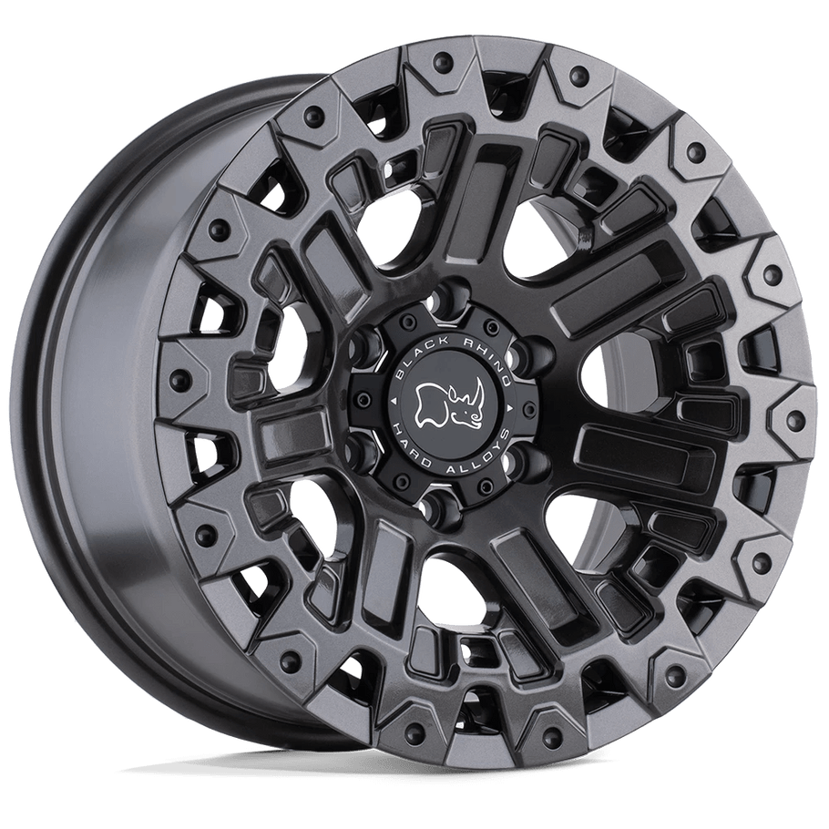 Black Rhino OZARK 17x9.5 ET12 6x120 67.06mm GLOSS GUNMETAL (Load Rated 1134kg)