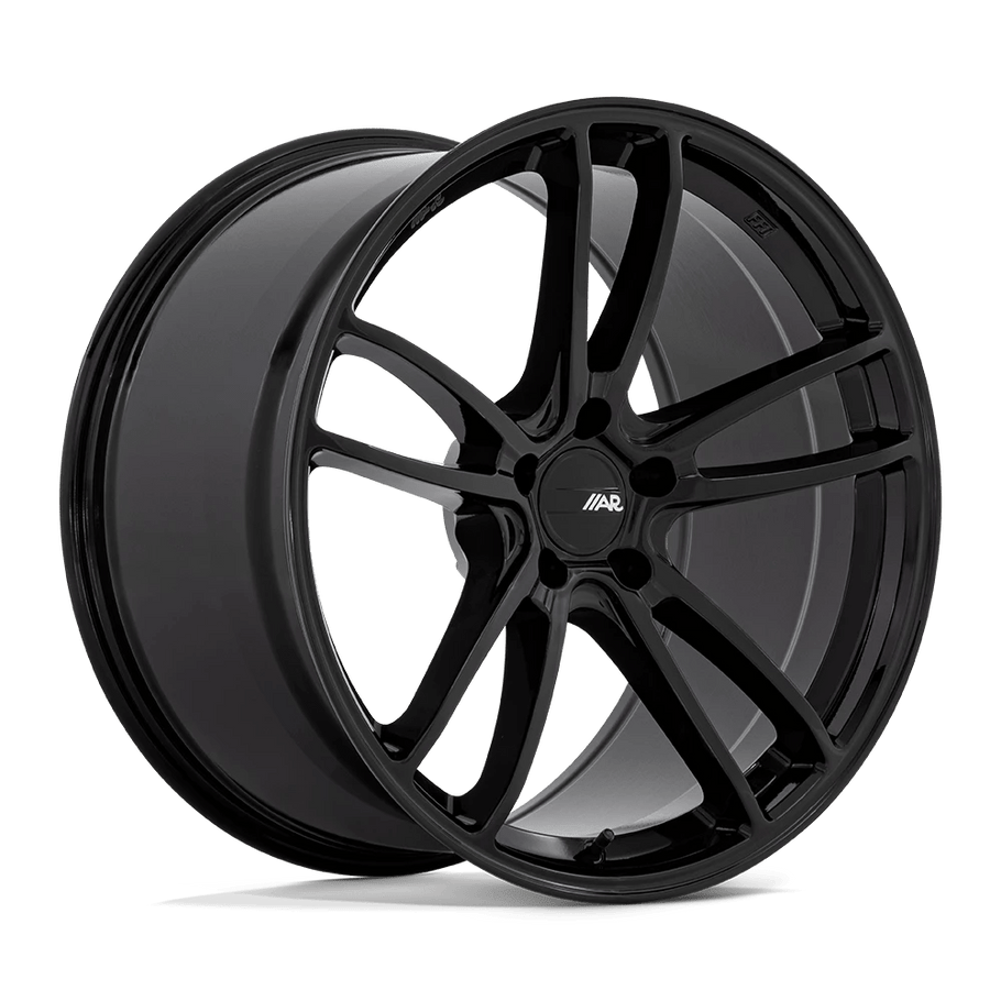 American Racing AR941 MACH FIVE 20x10 ET22 5x120 66.90mm GLOSS BLACK (Load Rated 581kg)