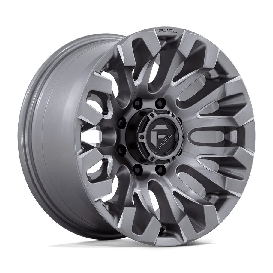 Fuel D830 QUAKE 18x9 ET1 8x165 125.10mm PLATINUM (Load Rated 1678kg)