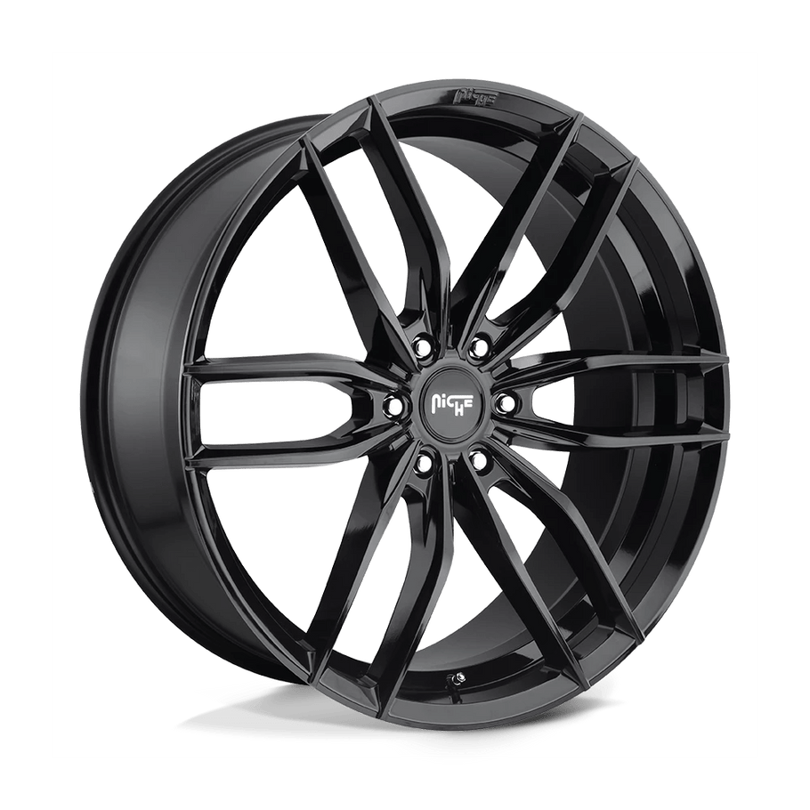 Niche M209 VOSSO 20x9 ET20 6x139.7 106.10mm GLOSS BLACK (Load Rated 1043kg)