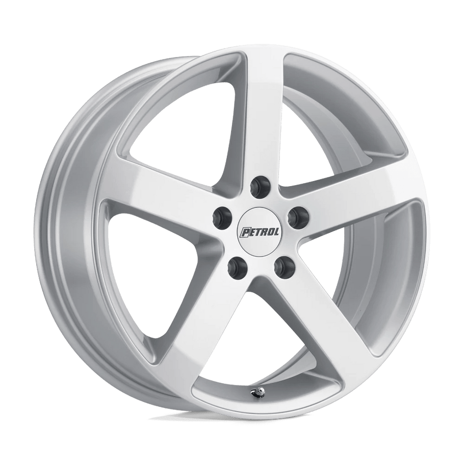 Petrol P3B 15x6.5 ET38 5x100 72.10mm GLOSS SILVER (Load Rated 771kg)