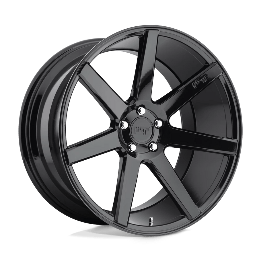 Niche M168 VERONA 22x10 ET40 5x108 63.36mm GLOSS BLACK (Load Rated 907kg)