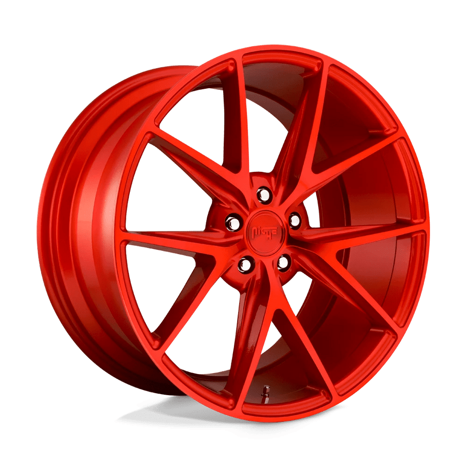 Niche M186 MISANO 20x9 ET35 5x120 72.56mm CANDY RED (Load Rated 862kg)