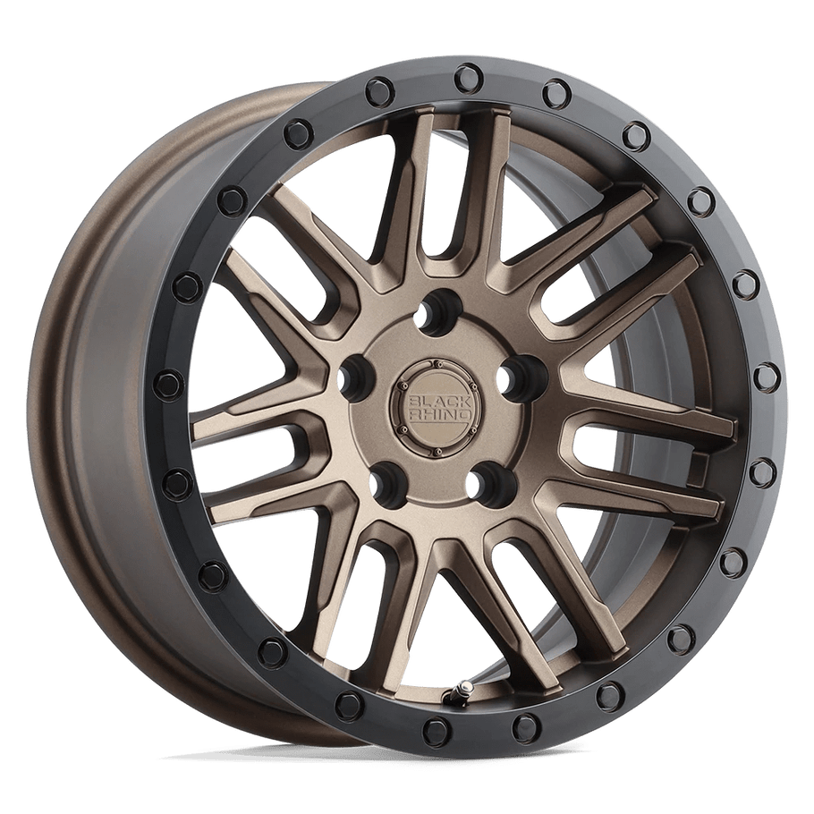 Black Rhino ARCHES 18x8 ET30 5x112 66.56mm BRONZE W/ BLACK RING (Load Rated 907kg)