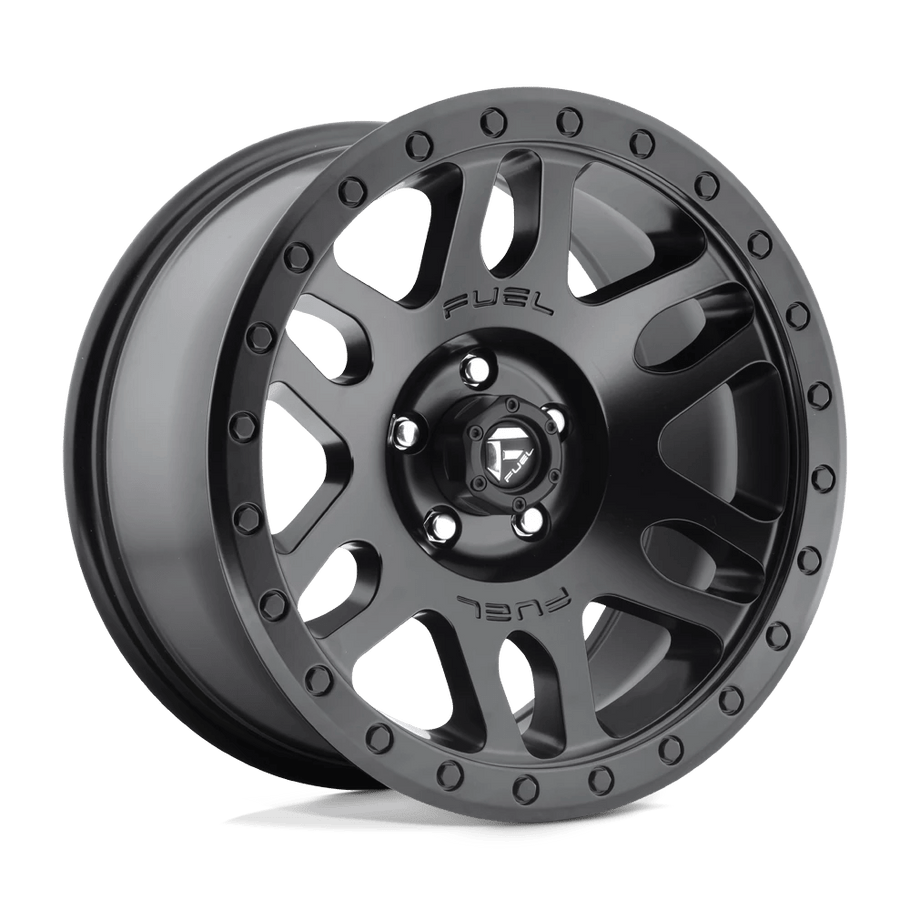 Fuel D584 RECOIL 18x9 ET01 6x139.7 108.00mm MATTE BLACK (Load Rated 1134kg)