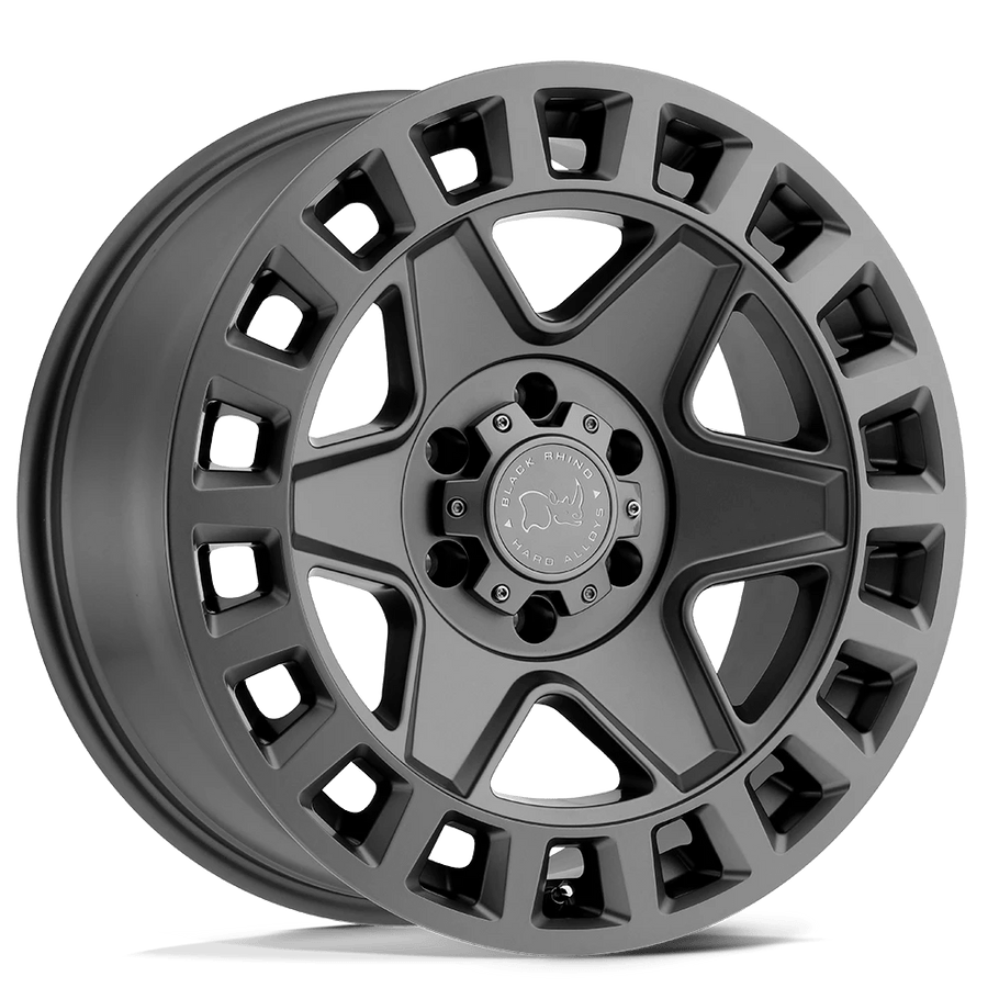 Black Rhino YORK 17x8 ET30 5x127 71.50mm MATTE GUNMETAL (Load Rated 1224kg)